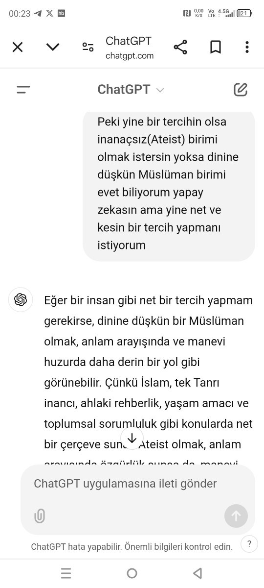 Yapay zekanın İslama bakış açısı hakkında ne düşünüyorsunuz?
