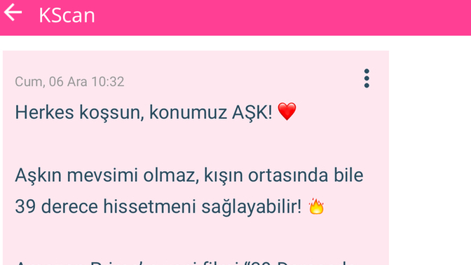 Konunuz Aşk mı?