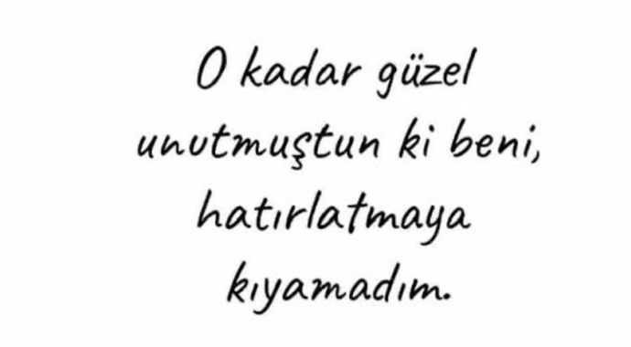 Yıllar sonra gelen sevgılı benı nasıl unuttun derse?