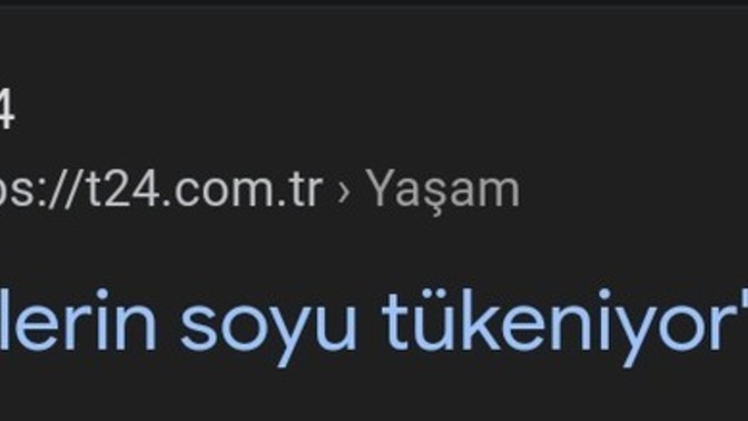 Bunu duydunuz muu?