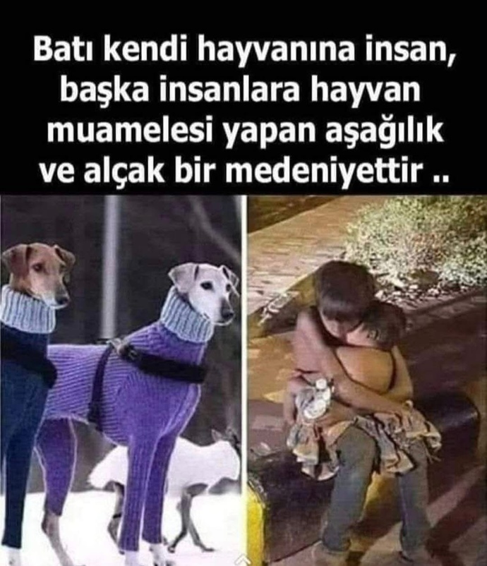 Batı dışarıdan göründüğü gibi modern mi sizce?