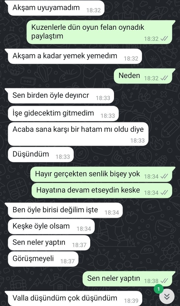 Sizce takıntılı biri mi?