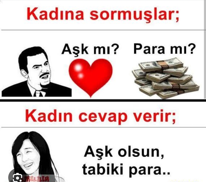 2025 yılından aşk mı, yoksa para mı dilersin?