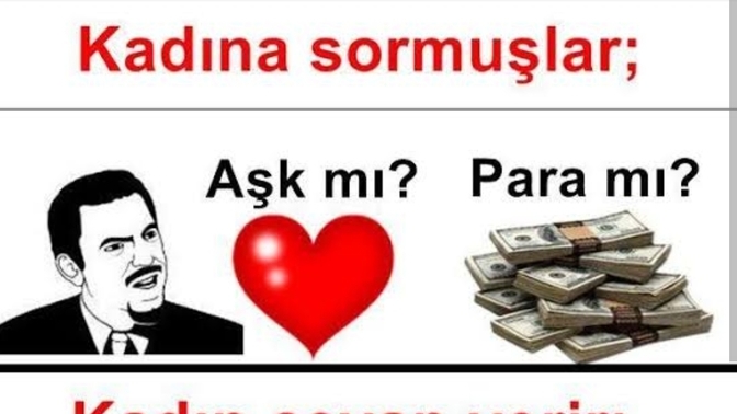 2025 yılından aşk mı, yoksa para mı dilersin?
