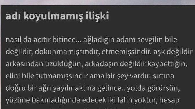 Aşkla ilgili sözü yorumlar mısınız 🤔?