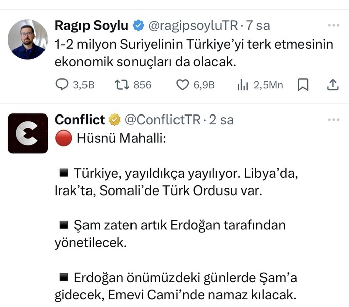 Halep, Musul, Kerkük ve Şam artık Türkiye’nin toprağı mı oldu?