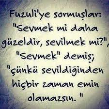 Sevdiğiniz var mı ya da  sizi seven biri?