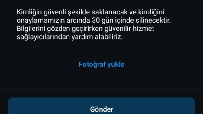 Ya kimlimi yukleyemm instagramanda guvenmem?
