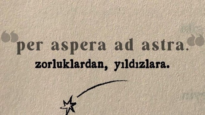 Hayat felsefesi olabilecek bir söz söyle?