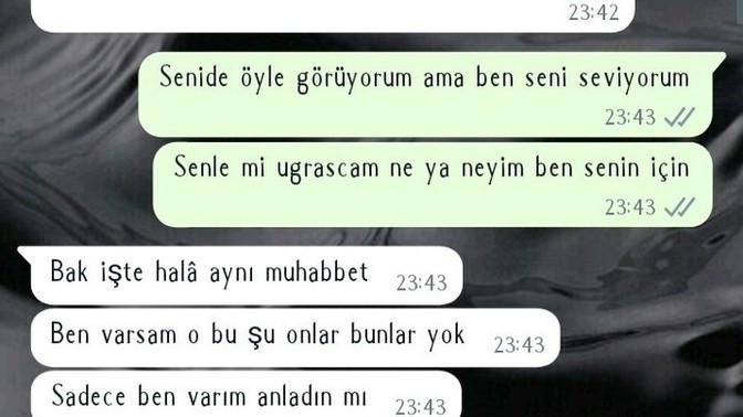 Sadece o olmak istiyor haklı mı?