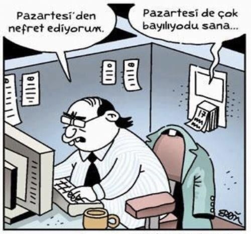 Pazartesi sendromu geçiriyor musunuz?