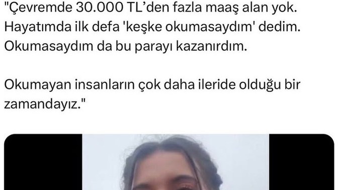 Günümüzde okumayan daha mı çok para kazanıyor?