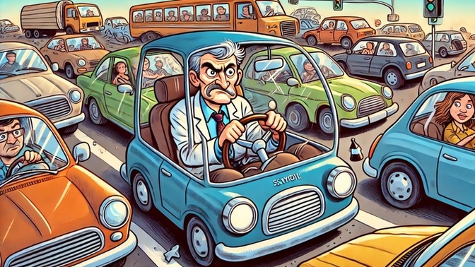 Psikologlar, trafikte sinirlendiğinde içlerinden ‘şimdi bu öfkenin kaynağına odaklanalım’ der mi yoksa kornaya abanır mı?