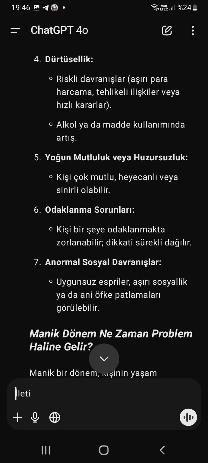 Benim psikolojik sorunum ne?