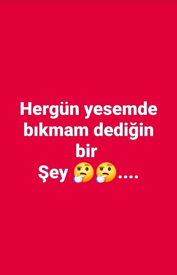 Yemek yemegi sever misin?