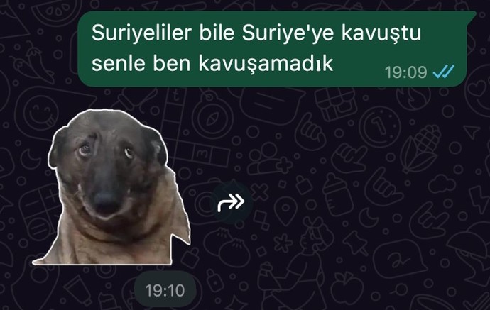 Sen neye kavuşamadın?