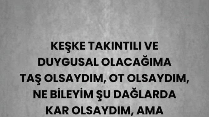 Takıntılı ve duygusal birimisindir?