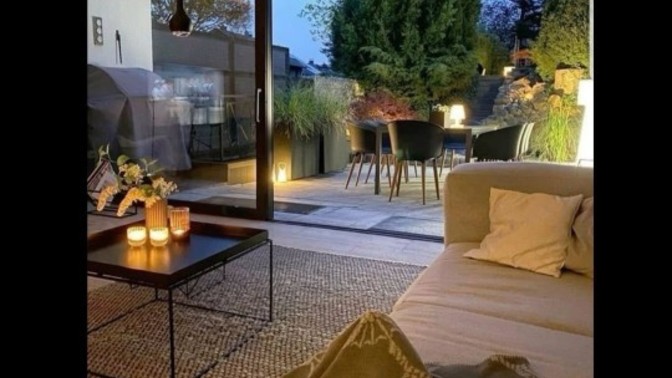 Salonu bahçeye açılan evler daha mı çok seviliyor?