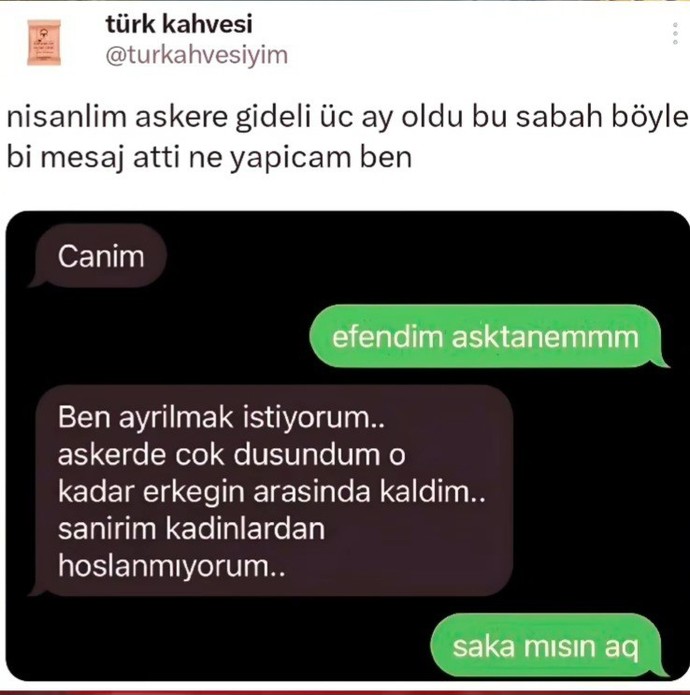 Sevgiliniz size ben eşcinsel olduğumu fark ettim deyip sizden ayrılsa, ne hissederdiniz?