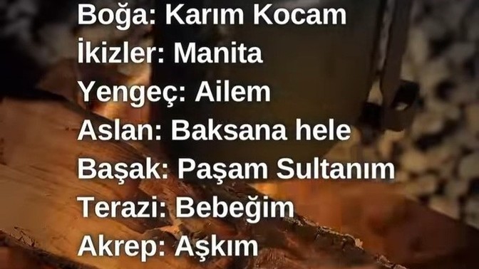 Sevgilinize/eşinize nasıl hitap edersiniz?