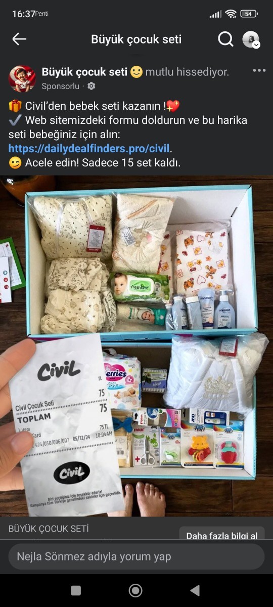Bu bebek seti ne kadar doğru olabilir?