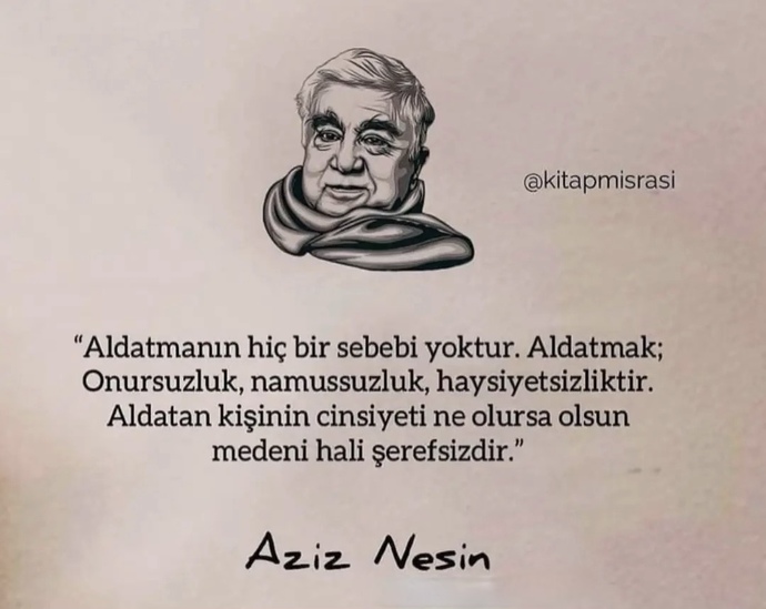 Sizce aldatmanın bir sebebi varmıdır?