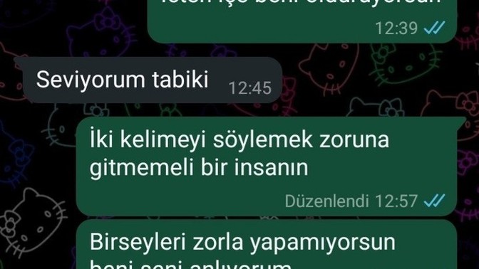 "Seni seviyorum"a bu şekilde cevap veren erkek seviyor mudur?