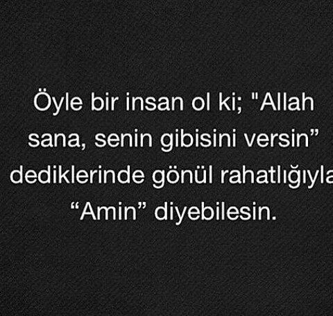 Allah kalbine göre versin mi?