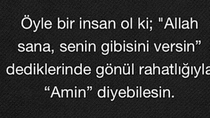 Allah kalbine göre versin mi?