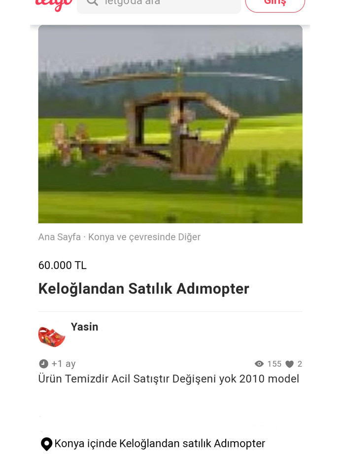 Troll ilanlara denk geliyor musunuz?