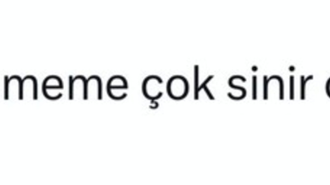Sinirli biri misiniz?