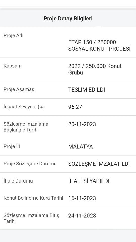 TOKİ konutu teslim edildi diyor ama bana hiçbir şey teslim edilmedi ve hiçbir şey imzalamadım acaba neden böyle yazıyor?