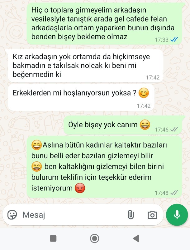 Kadınlardaki şeytanlığı ve üniforma aşkını açıklayacak biri var mı?