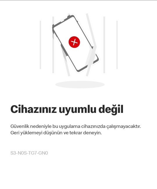 Poco X3 pro MC Donalds uygulaması sorunu?