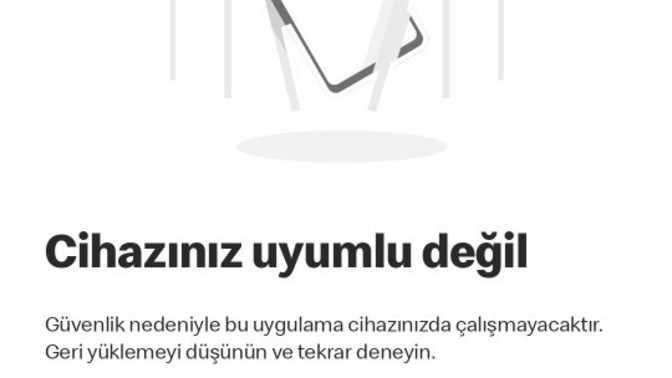 Poco X3 pro MC Donalds uygulaması sorunu?