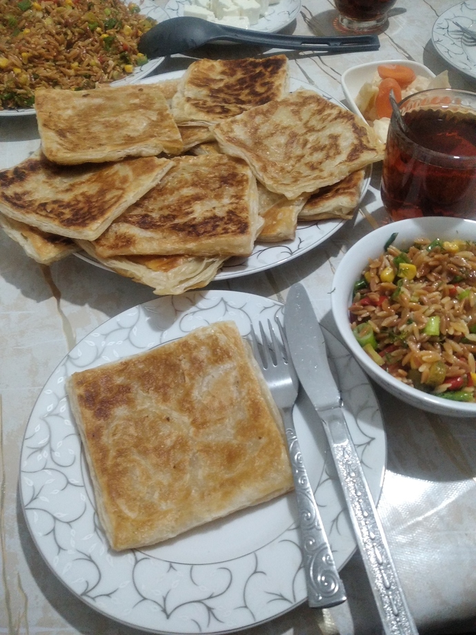 Milföy hamurundan hiç gözleme denediniz mi?
