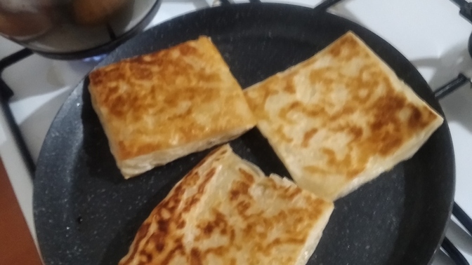 Milföy hamurundan hiç gözleme denediniz mi?