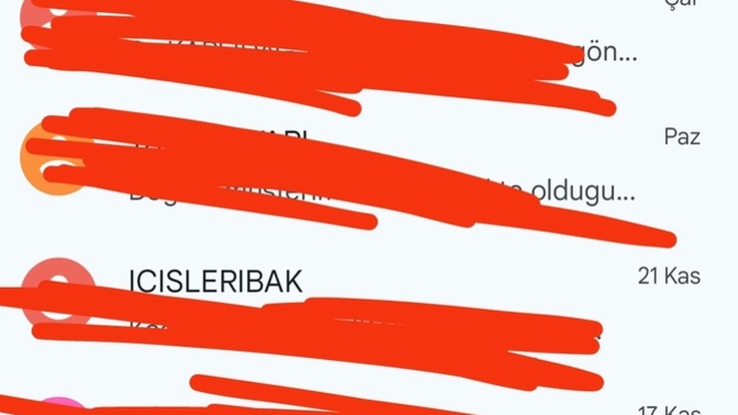 Rehberimde olmayıp mesjlar➡️sohbeti başlat kısmında neden görünür?