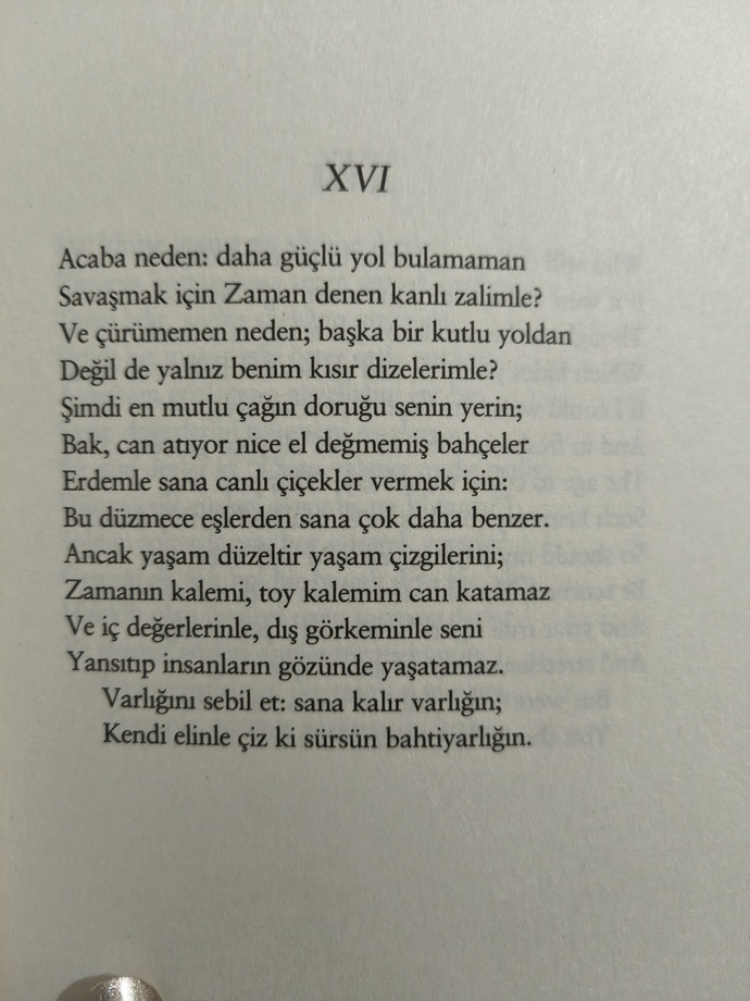 Hadi herkes bir şiir paylaşsın?