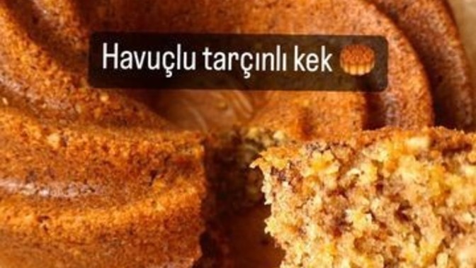 Havuçlu tarçınlı kek severmisiniz?
