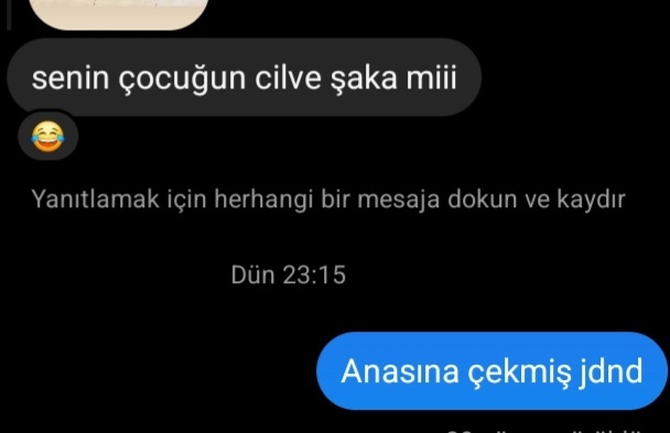 Şaka mıı jdjd