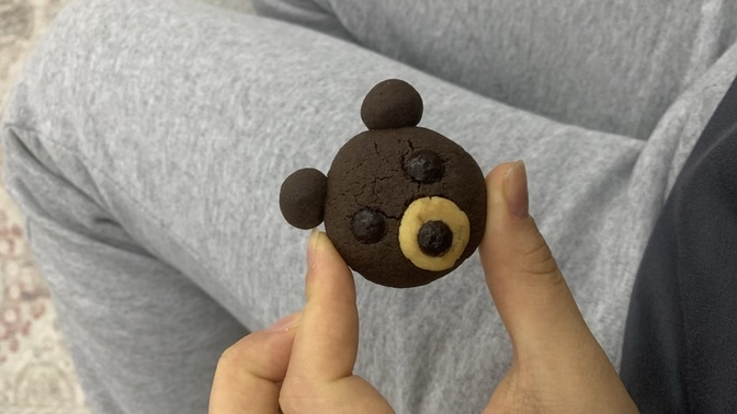 Ayıcıklı kurabiyelerim nasıl omuşş🥹🐻?
