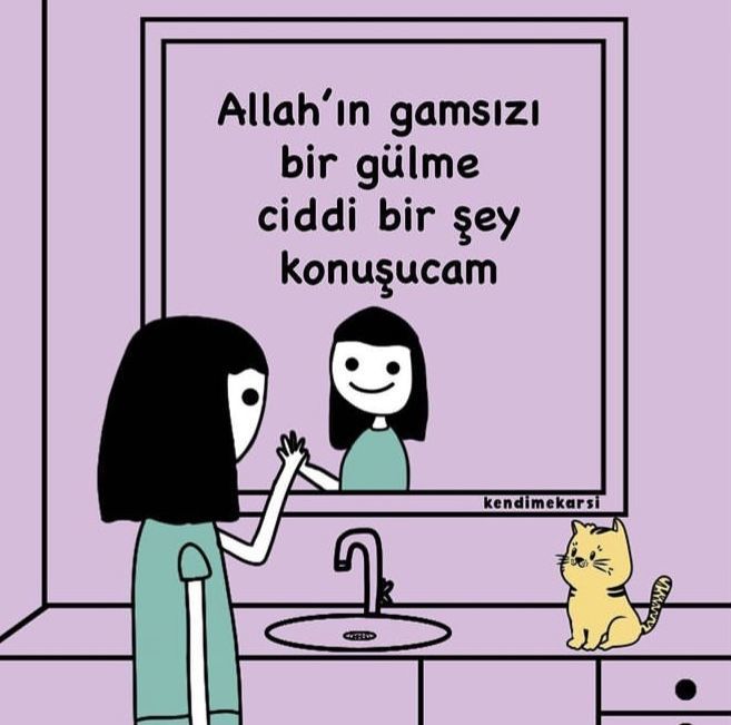 Aynadaki kendinizle konuşur musunuz?