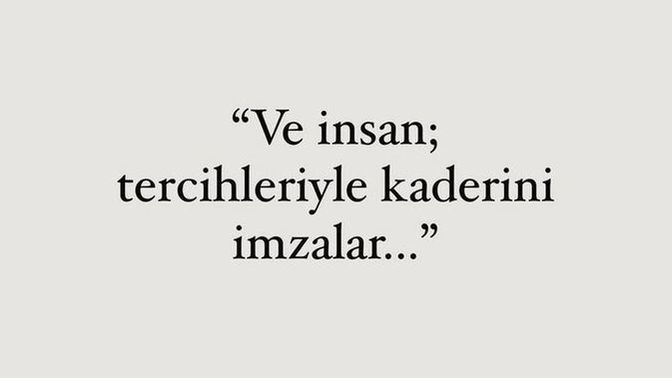 Hep hüsran yaşadığın bu hayatta yeniden başlamak için neye ihtiyaç duyarsın?