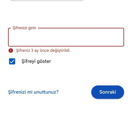 Kullanıcı adı ve şifre doğru olmasına rağmen giremiyorum?