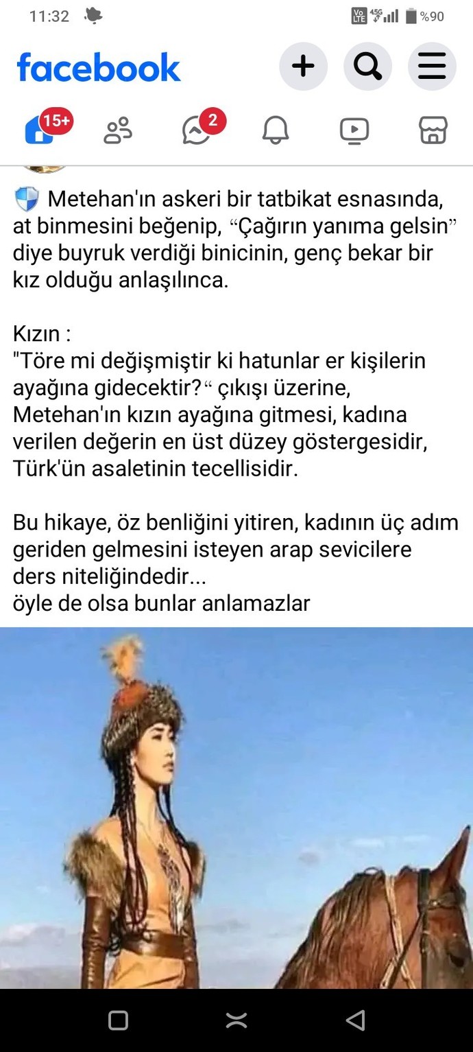 Kadınlar hep daha önemli olmalı değil mi?