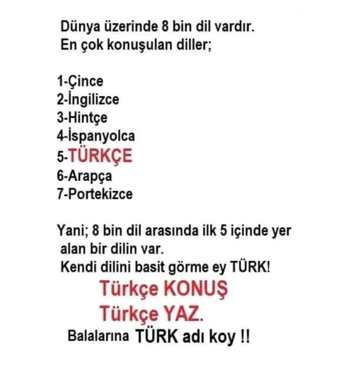 Türkçenin değerini bilmeyenlere kızıyor musun?