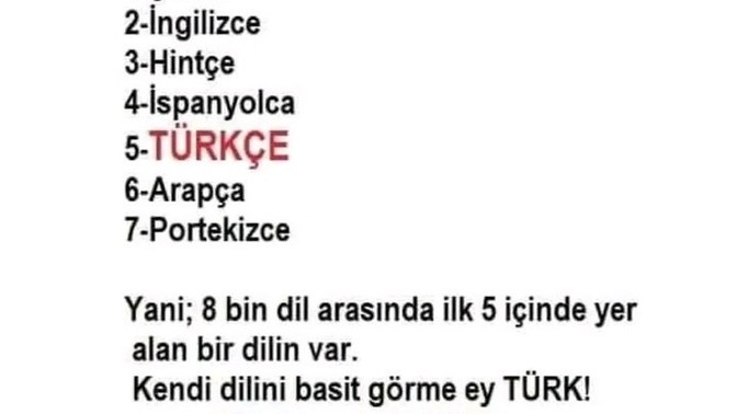 Türkçe'nin değerini bilmeyenlere kızıyor musun?