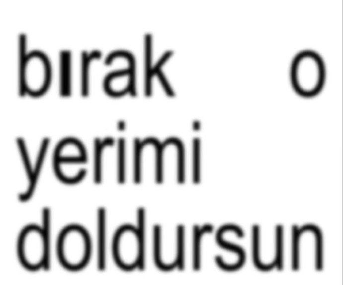 Sizin yerinizi bir başkası doldurabilir mi bir başkası?