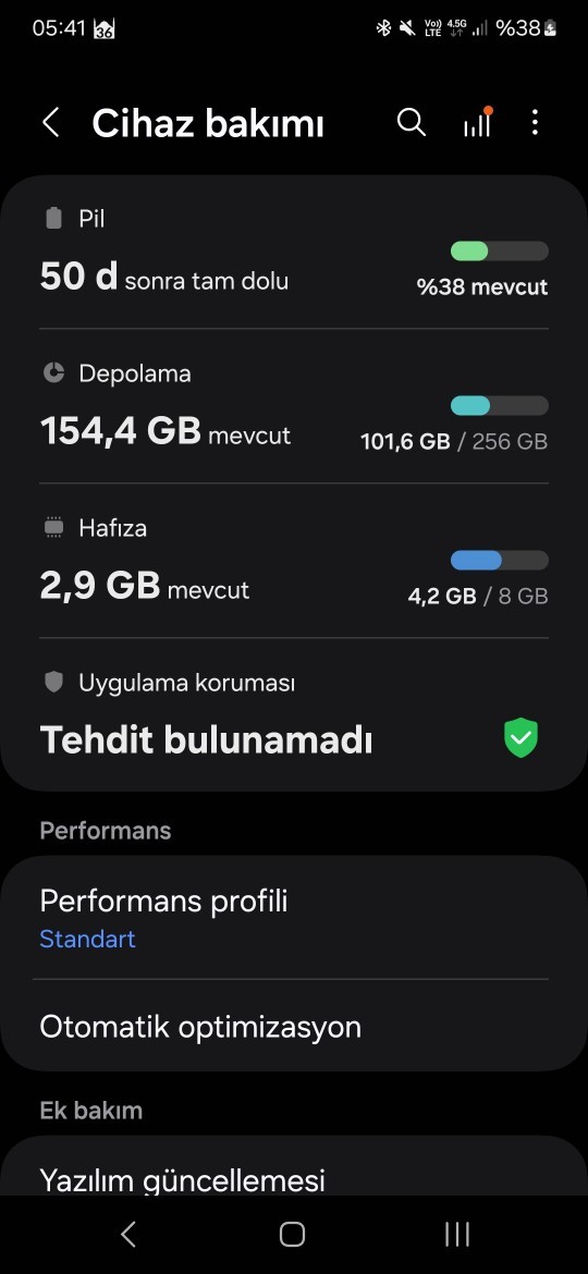 Telefonunuzun dahili Hafızası kaç GB memnun musunuz?
